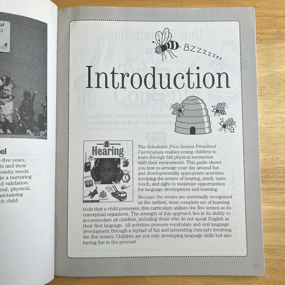 Scholastic Preschool Curriculum 5 Senses Hearing by Pamela Haussner Harvey 1999 - Picture 4 of 15
